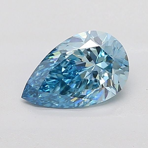 Loose Diamond - PEAR 1.02ct Fancy Vivid Blue VS1: Loose Diamond - PEAR 1.02ct Fancy Vivid Blue VS1 Source: This is a real non-mined Diamond that has been grown in a lab Shape: PEAR Carats: 1.02 Color: Fancy Vivid Blue Certification: IGI Video: Video