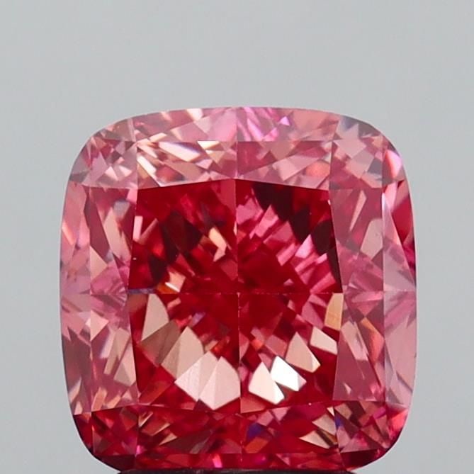Loose Diamond - CUSHION MODIFIED 3.09ct Fancy Vivid Pink VS1: Loose Diamond - CUSHION MODIFIED 3.09ct Fancy Vivid Pink VS1 Source: This is a real non-mined Diamond that has been grown in a lab Shape: CUSHION MODIFIED Carats: 3.09 Color: Fancy Vivid Pink Certific