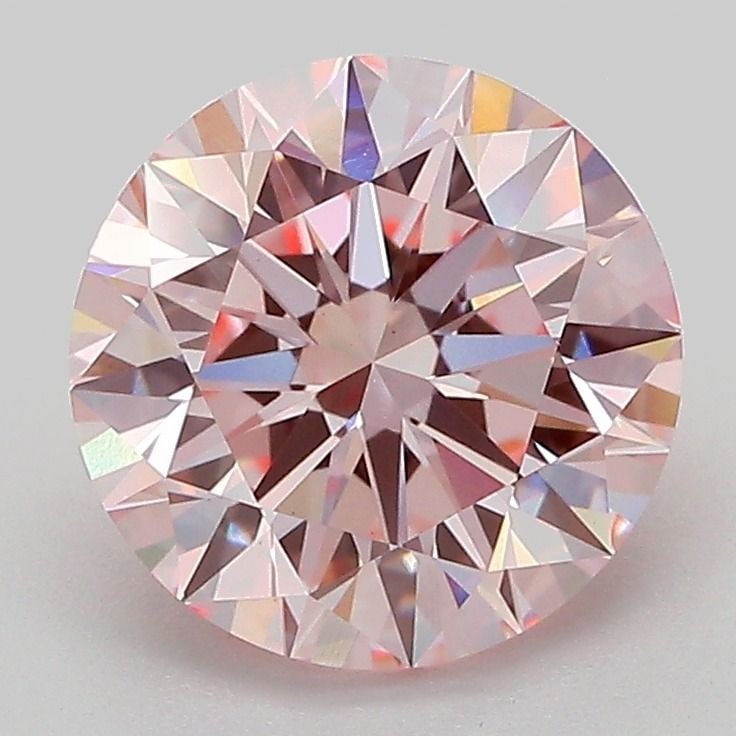 Ideal Loose Diamond - ROUND 2.5ct Fancy Intense Pink VS1: Ideal Loose Diamond - ROUND 2.5ct Fancy Intense Pink VS1 Source: This is a real non-mined Diamond that has been grown in a lab Shape: ROUND Carats: 2.5 Color: Fancy Intense Pink Certification: IGI Add