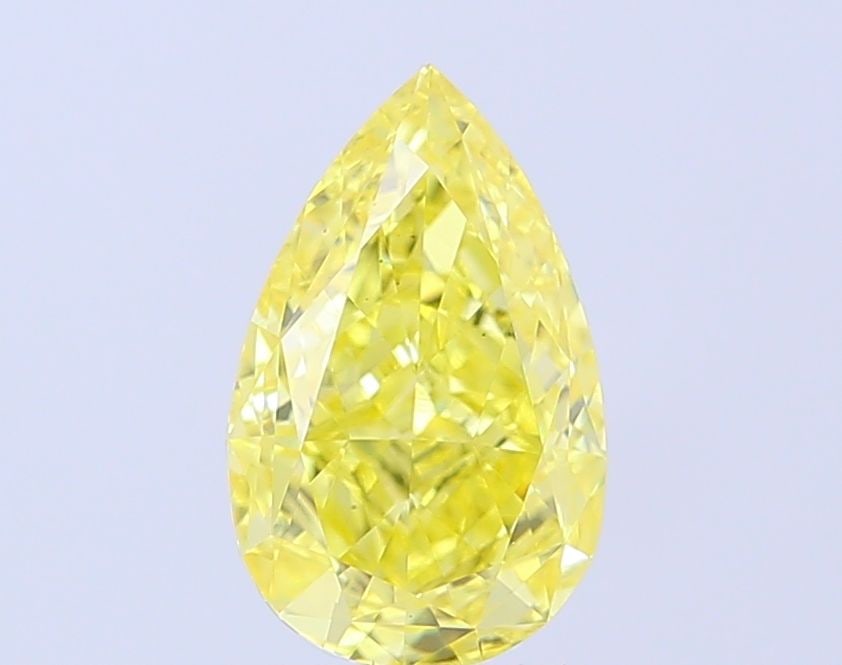 Loose Diamond - PEAR 2.51ct Fancy Intense Yellow VS1: Loose Diamond - PEAR 2.51ct Fancy Intense Yellow VS1 Source: This is a real non-mined Diamond that has been grown in a lab Shape: PEAR Carats: 2.51 Color: Fancy Intense Yellow Certification: IGI Video