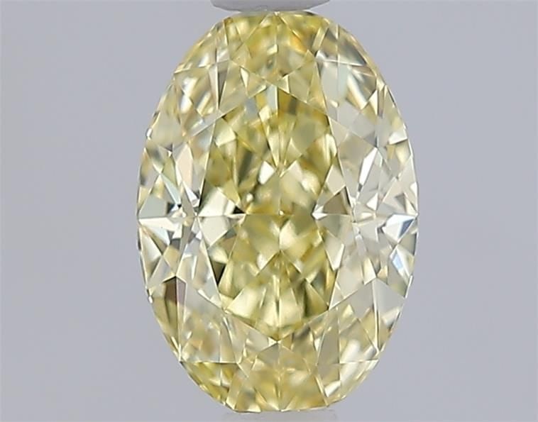 Loose Diamond - OVAL 1.02ct Fancy Yellow VVS2: Loose Diamond - OVAL 1.02ct Fancy Yellow VVS2 Source: This is a real non-mined Diamond that has been grown in a lab Shape: OVAL Carats: 1.02 Color: Fancy Yellow Certification: IGI Video: