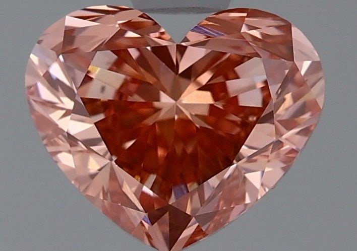 Loose Diamond - HEART 1.43ct Fancy Vivid Pink VVS2: Loose Diamond - HEART 1.43ct Fancy Vivid Pink VVS2 Source: This is a real non-mined Diamond that has been grown in a lab Shape: HEART Carats: 1.43 Color: Fancy Vivid Pink Certification: IGI Video: