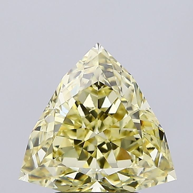 Loose Diamond - TRIANGULAR 3.32ct Fancy Intense Yellow VS1: Loose Diamond - TRIANGULAR 3.32ct Fancy Intense Yellow VS1 Source: This is a real non-mined Diamond that has been grown in a lab Shape: TRIANGULAR Carats: 3.32 Color: Fancy Intense Yellow Certificatio