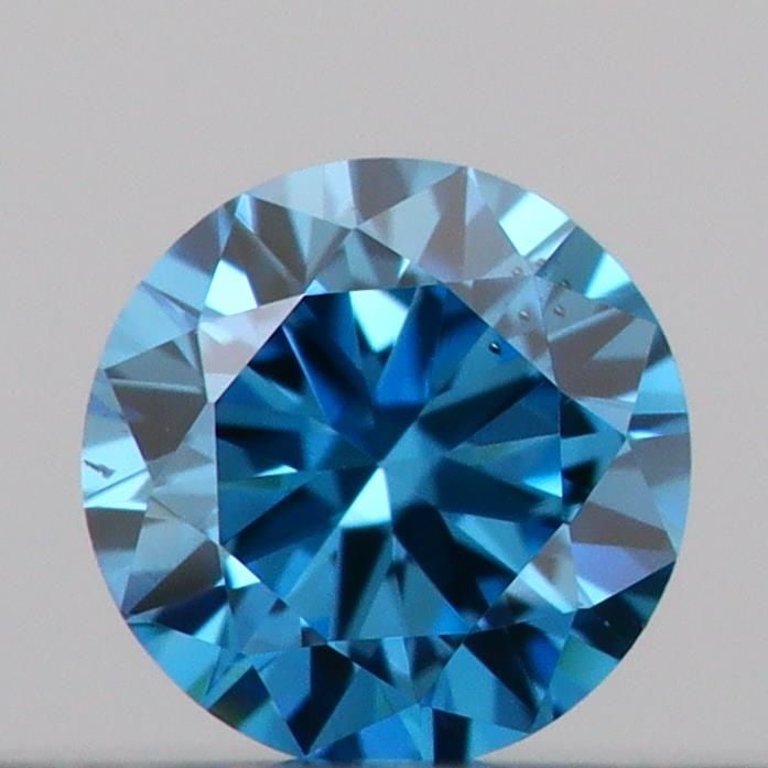 Loose Diamond - ROUND 0.12ct Fancy Vivid Blue VS2: Loose Diamond - ROUND 0.12ct Fancy Vivid Blue VS2 Source: This is a real non-mined Diamond that has been grown in a lab Shape: ROUND Carats: 0.12 Color: Fancy Vivid Blue Certification: IGI Video: