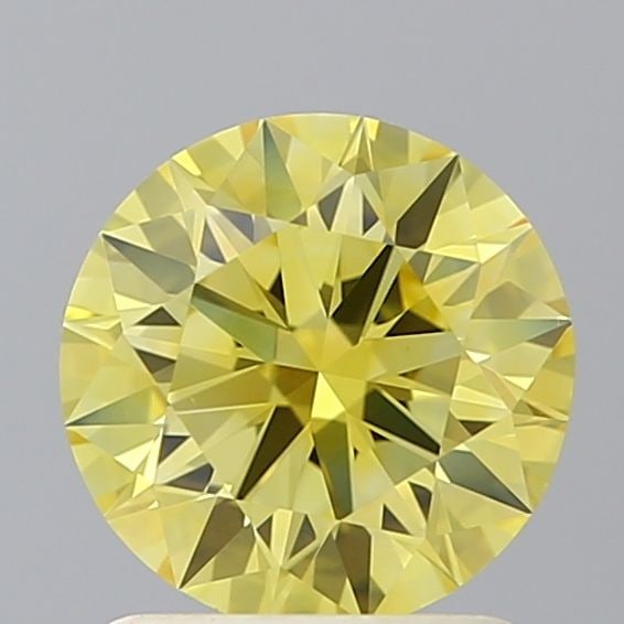 Ideal Loose Diamond - ROUND 1.26ct Fancy Vivid Yellow VS1: Ideal Loose Diamond - ROUND 1.26ct Fancy Vivid Yellow VS1 Source: This is a real non-mined Diamond that has been grown in a lab Shape: ROUND Carats: 1.26 Color: Fancy Vivid Yellow Certification: IGI V