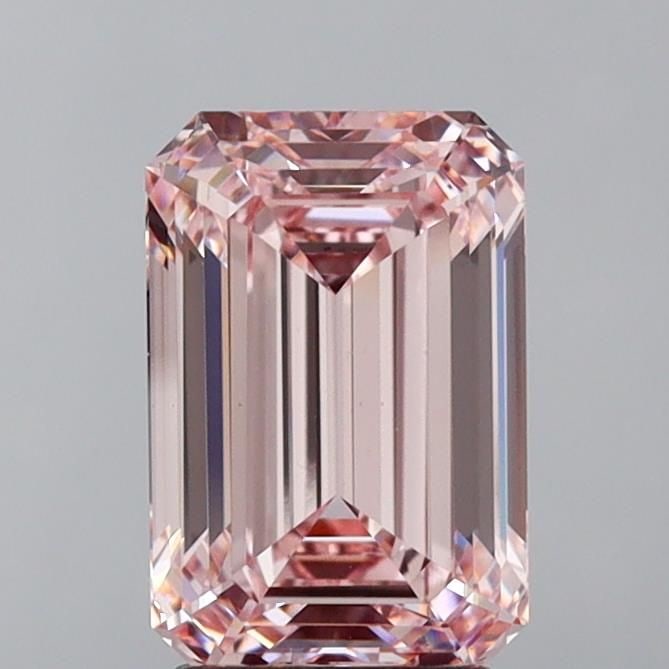 Loose Diamond - EMERALD 3.71ct Fancy Intense Pink VS1: Loose Diamond - EMERALD 3.71ct Fancy Intense Pink VS1 Source: This is a real non-mined Diamond that has been grown in a lab Shape: EMERALD Carats: 3.71 Color: Fancy Intense Pink Certification: IGI Vid
