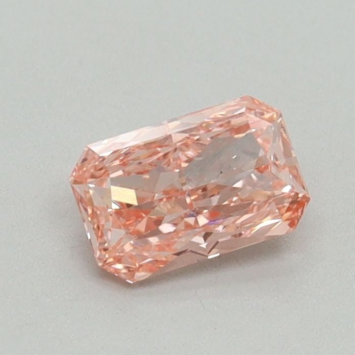 Loose Diamond - RADIANT 0.52ct Fancy Vivid Pink VS2: Loose Diamond - RADIANT 0.52ct Fancy Vivid Pink VS2 Source: This is a real non-mined Diamond that has been grown in a lab Shape: RADIANT Carats: 0.52 Color: Fancy Vivid Pink Certification: IGI Video: