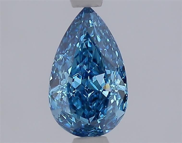 Loose Diamond - PEAR 1.03ct Fancy Vivid Blue VVS2: Loose Diamond - PEAR 1.03ct Fancy Vivid Blue VVS2 Source: This is a real non-mined Diamond that has been grown in a lab Shape: PEAR Carats: 1.03 Color: Fancy Vivid Blue Certification: IGI Video: