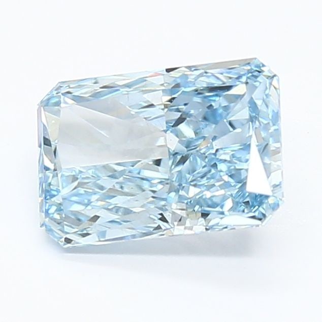 Loose Diamond - RADIANT 1.79ct Fancy Vivid Blue VS2: Loose Diamond - RADIANT 1.79ct Fancy Vivid Blue VS2 Source: This is a real non-mined Diamond that has been grown in a lab Shape: RADIANT Carats: 1.79 Color: Fancy Vivid Blue Certification: IGI Video: