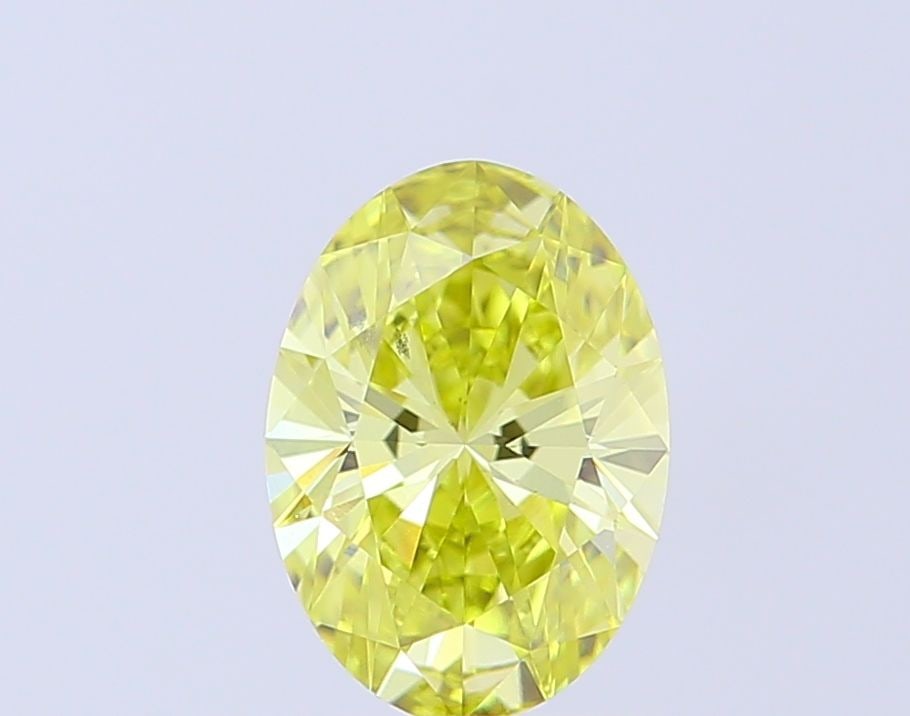 Loose Diamond - OVAL 1.04ct Fancy Vivid Yellow VS1: Loose Diamond - OVAL 1.04ct Fancy Vivid Yellow VS1 Source: This is a real non-mined Diamond that has been grown in a lab Shape: OVAL Carats: 1.04 Color: Fancy Vivid Yellow Certification: NONE Video: