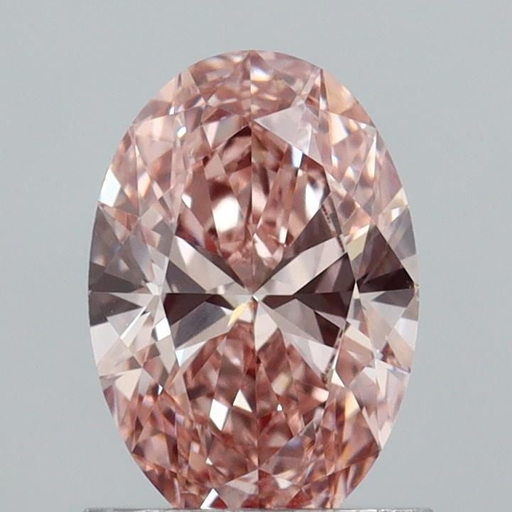 Loose Diamond - OVAL 1.0ct Fancy Pinkish Brown VVS2: Loose Diamond - OVAL 1.0ct Fancy Pinkish Brown VVS2 Source: This is a real non-mined Diamond that has been grown in a lab Shape: OVAL Carats: 1.0 Color: Fancy Pinkish Brown Certification: IGI Video:
