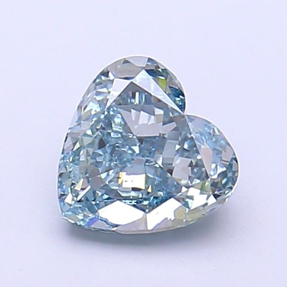 Loose Diamond - HEART 1.02ct Fancy Intense Blue VVS2: Loose Diamond - HEART 1.02ct Fancy Intense Blue VVS2 Source: This is a real non-mined Diamond that has been grown in a lab Shape: HEART Carats: 1.02 Color: Fancy Intense Blue Certification: IGI