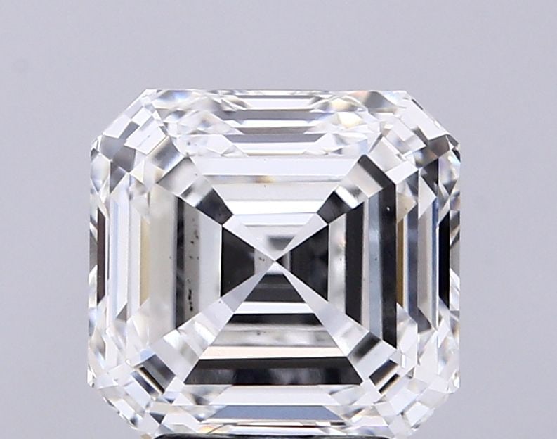 Loose Diamond - ASSCHER 3.42ct E VS1: Loose Diamond - ASSCHER 3.42ct E VS1 Source: This is a real non-mined Diamond that has been grown in a lab Shape: ASSCHER Carats: 3.42 Color: E Clarity: VS1 Certification: IGI Video: Video Link