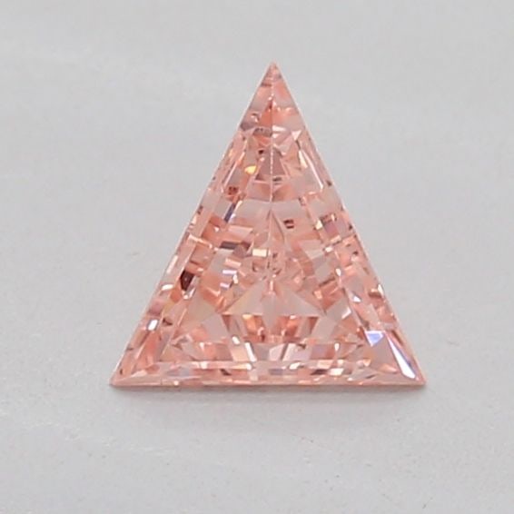 Loose Diamond - TRIANGULAR 0.2ct Fancy Vivid Pink VS2: Loose Diamond - TRIANGULAR 0.2ct Fancy Vivid Pink VS2 Source: This is a real non-mined Diamond that has been grown in a lab Shape: TRIANGULAR Carats: 0.2 Color: Fancy Vivid Pink Certification: IGI Vid