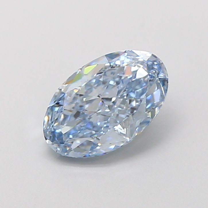 Loose Diamond - OVAL 1.74ct Fancy Intense Blue VS1: Loose Diamond - OVAL 1.74ct Fancy Intense Blue VS1 Source: This is a real non-mined Diamond that has been grown in a lab Shape: OVAL Carats: 1.74 Color: Fancy Intense Blue Certification: IGI Video: