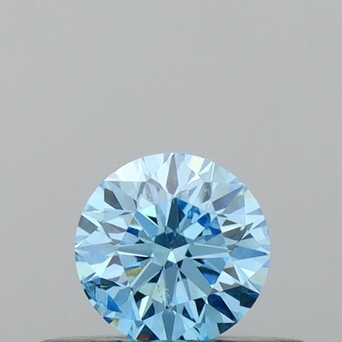 Loose Diamond - ROUND 0.28ct Fancy Vivid Blue SI2: Loose Diamond - ROUND 0.28ct Fancy Vivid Blue SI2 Source: This is a real non-mined Diamond that has been grown in a lab Shape: ROUND Carats: 0.28 Color: Fancy Vivid Blue Certification: IGI Video: