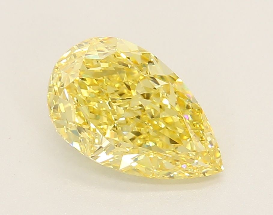 Loose Diamond - PEAR 1.76ct Fancy Intense Yellow VVS2: Loose Diamond - PEAR 1.76ct Fancy Intense Yellow VVS2 Source: This is a real non-mined Diamond that has been grown in a lab Shape: PEAR Carats: 1.76 Color: Fancy Intense Yellow Certification: IGI Vide