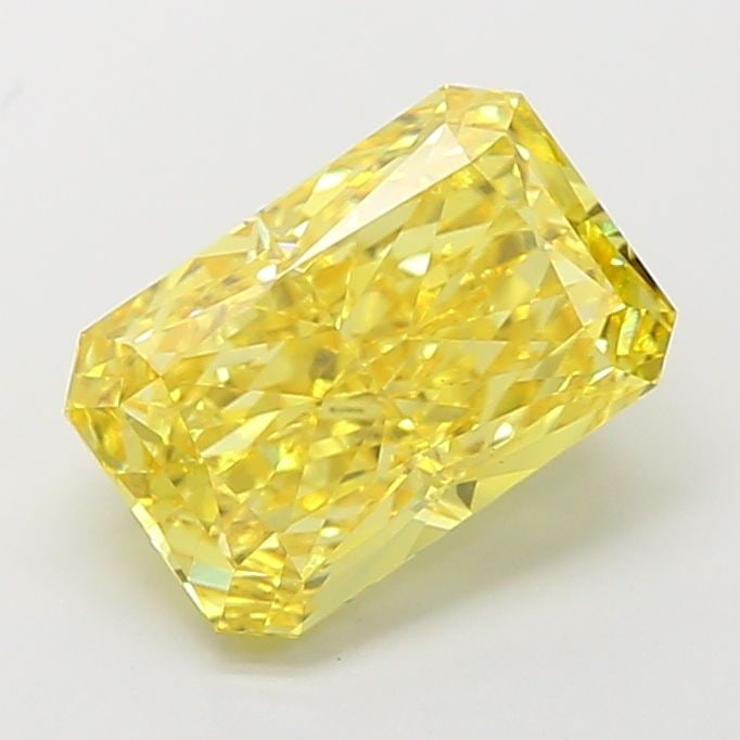 Loose Diamond - RADIANT 4.6ct Fancy Vivid Yellow VS1: Loose Diamond - RADIANT 4.6ct Fancy Vivid Yellow VS1 Source: This is a real non-mined Diamond that has been grown in a lab Shape: RADIANT Carats: 4.6 Color: Fancy Vivid Yellow Certification: IGI Video