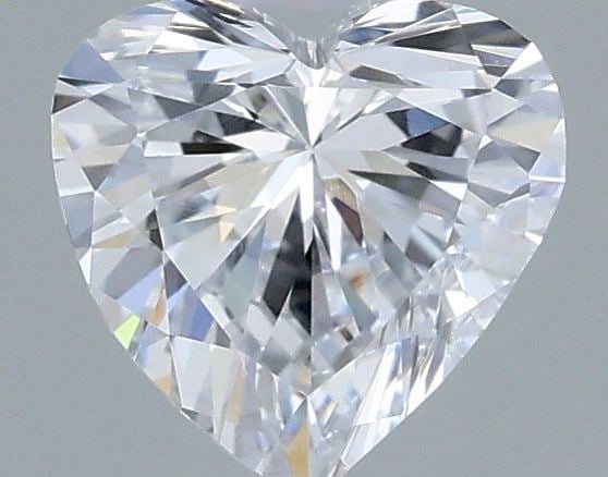 Loose Diamond - HEART 0.54ct D VVS2: Loose Diamond - HEART 0.54ct D VVS2 Source: This is a real non-mined Diamond that has been grown in a lab Shape: HEART Carats: 0.54 Color: D Clarity: VVS2 Certification: IGI Video: