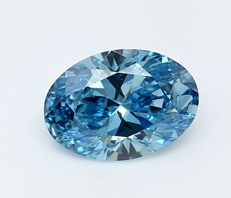 Loose Diamond - OVAL 2.0ct Fancy Vivid Blue VVS2: Loose Diamond - OVAL 2.0ct Fancy Vivid Blue VVS2 Source: This is a real non-mined Diamond that has been grown in a lab Shape: OVAL Carats: 2.0 Color: Fancy Vivid Blue Certification: IGI Video: