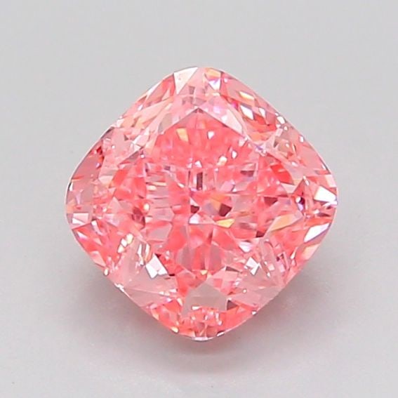 Loose Diamond - CUSHION MODIFIED 1.08ct Fancy Vivid Pink VS1: Loose Diamond - CUSHION MODIFIED 1.08ct Fancy Vivid Pink VS1 Source: This is a real non-mined Diamond that has been grown in a lab Shape: CUSHION MODIFIED Carats: 1.08 Color: Fancy Vivid Pink Certific
