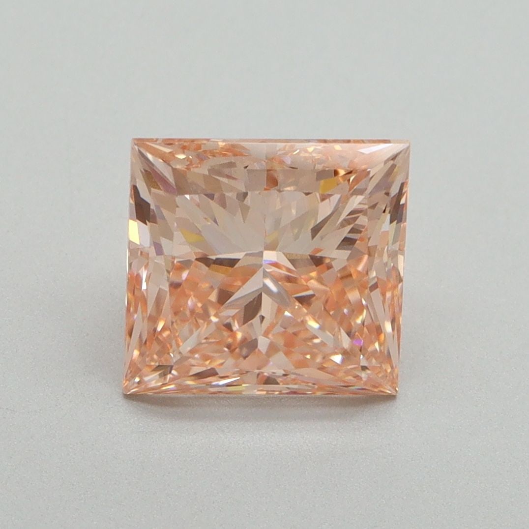 Loose Diamond - PRINCESS 2.55ct Fancy Intense Pink VS2: Loose Diamond - PRINCESS 2.55ct Fancy Intense Pink VS2 Source: This is a real non-mined Diamond that has been grown in a lab Shape: PRINCESS Carats: 2.55 Color: Fancy Intense Pink Certification: IGI V