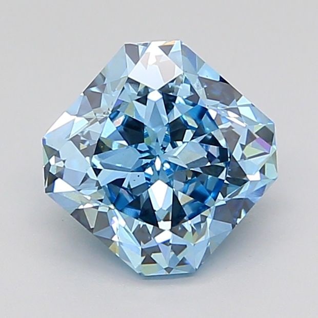 Loose Diamond - SQUARE RADIANT 3.21ct Fancy Vivid Blue VS1: Loose Diamond - SQUARE RADIANT 3.21ct Fancy Vivid Blue VS1 Source: This is a real non-mined Diamond that has been grown in a lab Shape: SQUARE RADIANT Carats: 3.21 Color: Fancy Vivid Blue Certificatio