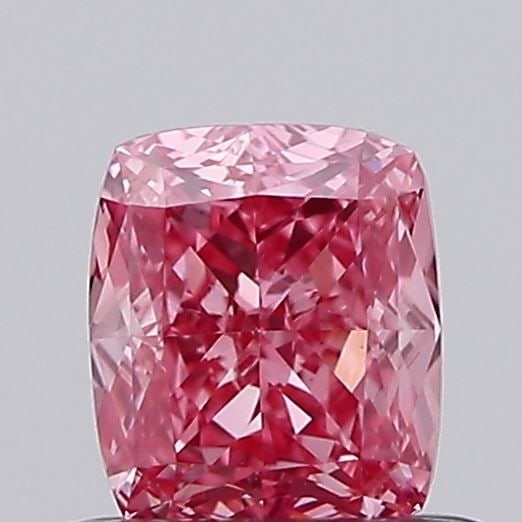 Loose Diamond - CUSHION MODIFIED 0.53ct Fancy Vivid Pink VS1: Loose Diamond - CUSHION MODIFIED 0.53ct Fancy Vivid Pink VS1 Source: This is a real non-mined Diamond that has been grown in a lab Shape: CUSHION MODIFIED Carats: 0.53 Color: Fancy Vivid Pink Certific