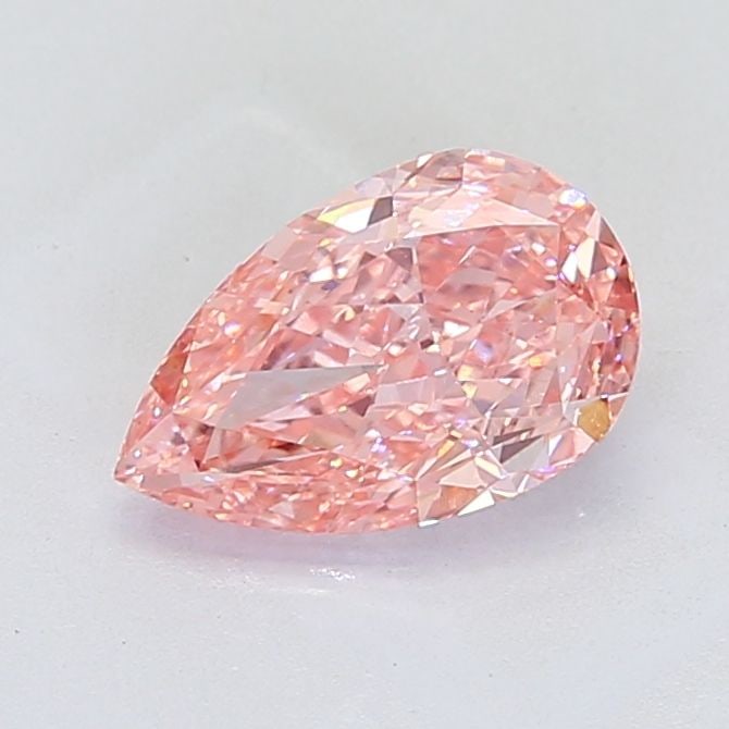 Loose Diamond - PEAR 2.54ct Fancy Vivid Pink VS1: Loose Diamond - PEAR 2.54ct Fancy Vivid Pink VS1 Source: This is a real non-mined Diamond that has been grown in a lab Shape: PEAR Carats: 2.54 Color: Fancy Vivid Pink Certification: IGI Video: