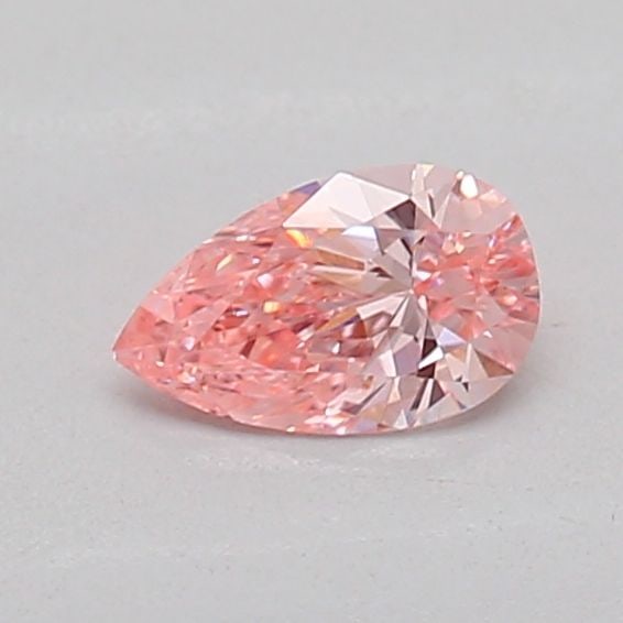 Loose Diamond - PEAR 0.18ct Fancy Vivid Pink VS2: Loose Diamond - PEAR 0.18ct Fancy Vivid Pink VS2 Source: This is a real non-mined Diamond that has been grown in a lab Shape: PEAR Carats: 0.18 Color: Fancy Vivid Pink Certification: IGI Video: