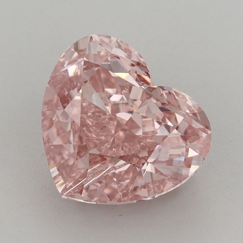 Loose Diamond - HEART 4.01ct Fancy Vivid Pink VS1: Loose Diamond - HEART 4.01ct Fancy Vivid Pink VS1 Source: This is a real non-mined Diamond that has been grown in a lab Shape: HEART Carats: 4.01 Color: Fancy Vivid Pink Certification: IGI Video: