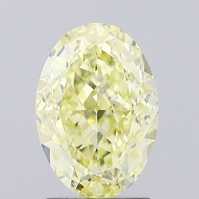 Loose Diamond - OVAL 2.51ct Fancy Yellow VS1: Loose Diamond - OVAL 2.51ct Fancy Yellow VS1 Source: This is a real non-mined Diamond that has been grown in a lab Shape: OVAL Carats: 2.51 Color: Fancy Yellow Certification: IGI Video: