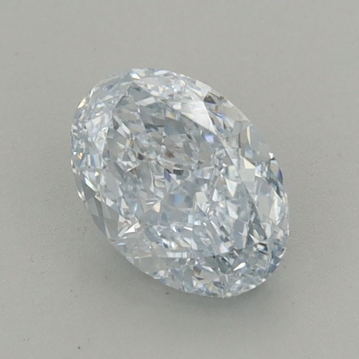 Loose Diamond - OVAL 0.85ct Fancy Light Blue VVS2: Loose Diamond - OVAL 0.85ct Fancy Light Blue VVS2 Source: This is a real non-mined Diamond that has been grown in a lab Shape: OVAL Carats: 0.85 Color: Fancy Light Blue Certification: IGI Video: