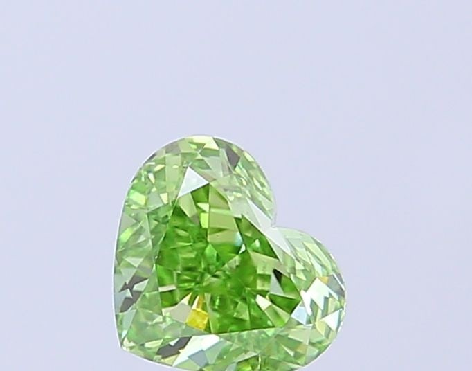 Loose Diamond - HEART 1.03ct Fancy Vivid Green VS1: Loose Diamond - HEART 1.03ct Fancy Vivid Green VS1 Source: This is a real non-mined Diamond that has been grown in a lab Shape: HEART Carats: 1.03 Color: Fancy Vivid Green Certification: IGI Video: