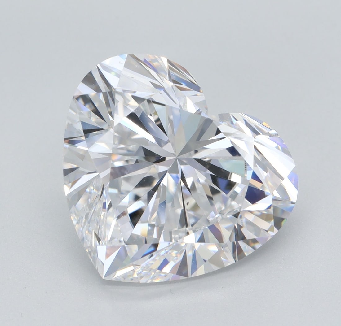 Loose Diamond - HEART 6.01ct E VS1: Loose Diamond - HEART 6.01ct E VS1 Source: This is a real non-mined Diamond that has been grown in a lab Shape: HEART Carats: 6.01 Color: E Clarity: VS1 Certification: IGI Video: