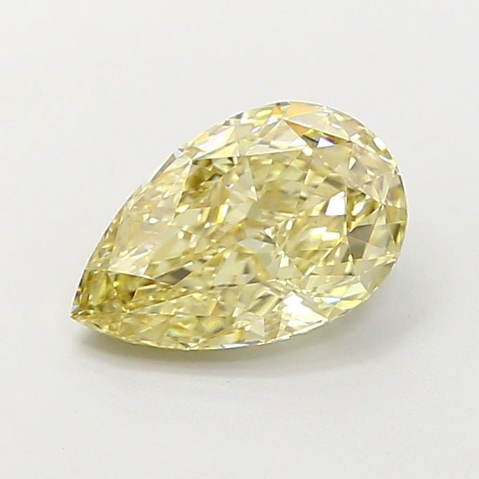 Loose Diamond - PEAR 1.54ct Fancy Yellow VS1: Loose Diamond - PEAR 1.54ct Fancy Yellow VS1 Source: This is a real non-mined Diamond that has been grown in a lab Shape: PEAR Carats: 1.54 Color: Fancy Yellow Certification: IGI Video: