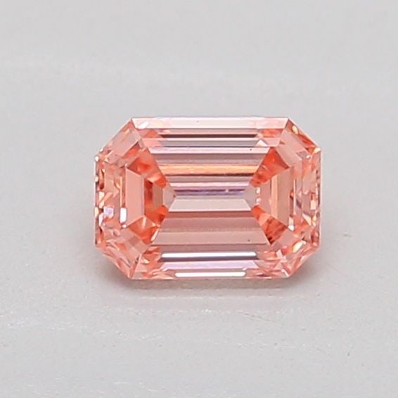 Loose Diamond - EMERALD 0.27ct Fancy Intense Pink VVS2: Loose Diamond - EMERALD 0.27ct Fancy Intense Pink VVS2 Source: This is a real non-mined Diamond that has been grown in a lab Shape: EMERALD Carats: 0.27 Color: Fancy Intense Pink Certification: IGI Ad