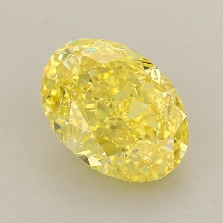 Loose Diamond - OVAL 1.56ct Fancy Vivid Yellow VS1: Loose Diamond - OVAL 1.56ct Fancy Vivid Yellow VS1 Source: This is a real non-mined Diamond that has been grown in a lab Shape: OVAL Carats: 1.56 Color: Fancy Vivid Yellow Certification: IGI Video: