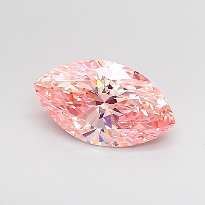 Loose Diamond - MARQUISE 1.0ct Fancy Vivid Pink VS2: Loose Diamond - MARQUISE 1.0ct Fancy Vivid Pink VS2 Source: This is a real non-mined Diamond that has been grown in a lab Shape: MARQUISE Carats: 1.0 Color: Fancy Vivid Pink Certification: IGI Video: