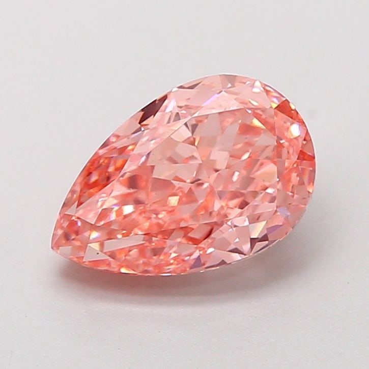 Loose Diamond - PEAR 2.01ct Fancy Vivid Pink VS1: Loose Diamond - PEAR 2.01ct Fancy Vivid Pink VS1 Source: This is a real non-mined Diamond that has been grown in a lab Shape: PEAR Carats: 2.01 Color: Fancy Vivid Pink Certification: IGI Video: