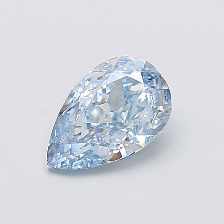 Loose Diamond - PEAR 2.0ct Fancy Vivid Blue VVS1: Loose Diamond - PEAR 2.0ct Fancy Vivid Blue VVS1 Source: This is a real non-mined Diamond that has been grown in a lab Shape: PEAR Carats: 2.0 Color: Fancy Vivid Blue Certification: IGI Video: