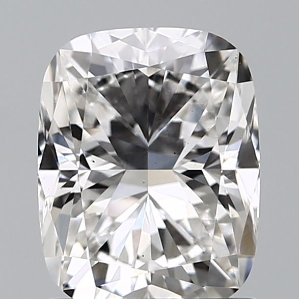 Loose Diamond - CUSHION MODIFIED 1.44ct E VS2: Loose Diamond - CUSHION MODIFIED 1.44ct E VS2 Source: This is a real non-mined Diamond that has been grown in a lab Shape: CUSHION MODIFIED Carats: 1.44 Color: E Clarity: VS2 Certification: IGI Video: