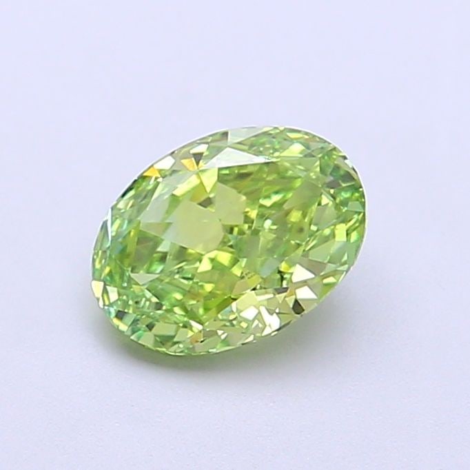 Loose Diamond - OVAL 1.0ct Fancy Vivid Green VS2: Loose Diamond - OVAL 1.0ct Fancy Vivid Green VS2 Source: This is a real non-mined Diamond that has been grown in a lab Shape: OVAL Carats: 1.0 Color: Fancy Vivid Green Certification: IGI Video: