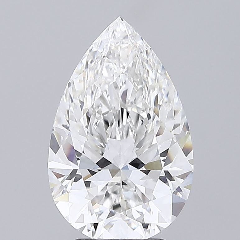 Loose Diamond - PEAR 4.08ct F VVS2: Loose Diamond - PEAR 4.08ct F VVS2 Source: This is a real non-mined Diamond that has been grown in a lab Shape: PEAR Carats: 4.08 Color: F Clarity: VVS2 Certification: IGI Video: