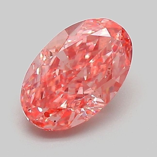 Loose Diamond - OVAL 1.02ct Fancy Vivid Pink VS1: Loose Diamond - OVAL 1.02ct Fancy Vivid Pink VS1 Source: This is a real non-mined Diamond that has been grown in a lab Shape: OVAL Carats: 1.02 Color: Fancy Vivid Pink Certification: IGI Video: