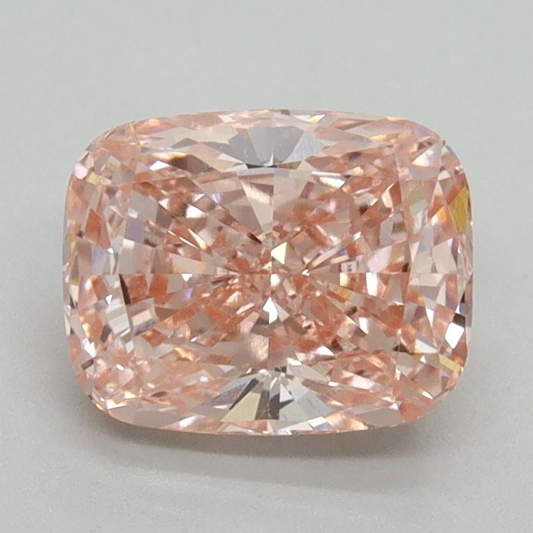 Loose Diamond - CUSHION BRILLIANT 1.73ct Fancy Vivid Pink VS1: Loose Diamond - CUSHION BRILLIANT 1.73ct Fancy Vivid Pink VS1 Source: This is a real non-mined Diamond that has been grown in a lab Shape: CUSHION BRILLIANT Carats: 1.73 Color: Fancy Vivid Pink Certif