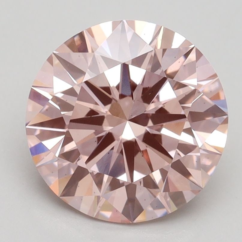 Ideal Loose Diamond - ROUND 2.71ct Fancy Intense Pink VS2: Ideal Loose Diamond - ROUND 2.71ct Fancy Intense Pink VS2 Source: This is a real non-mined Diamond that has been grown in a lab Shape: ROUND Carats: 2.71 Color: Fancy Intense Pink Certification: IGI V