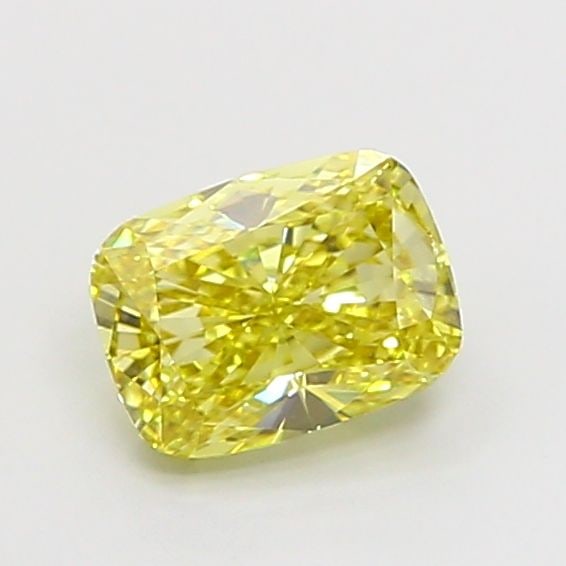 Loose Diamond - CUSHION MODIFIED 1.31ct Fancy Intense Yellow VVS2: Loose Diamond - CUSHION MODIFIED 1.31ct Fancy Intense Yellow VVS2 Source: This is a real non-mined Diamond that has been grown in a lab Shape: CUSHION MODIFIED Carats: 1.31 Color: Fancy Intense Yellow