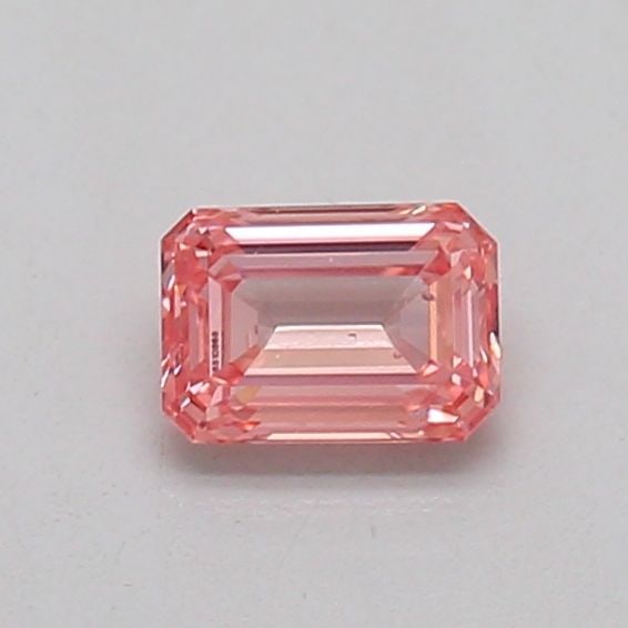Loose Diamond - EMERALD 0.2ct Fancy Vivid Pink SI1: Loose Diamond - EMERALD 0.2ct Fancy Vivid Pink SI1 Source: This is a real non-mined Diamond that has been grown in a lab Shape: EMERALD Carats: 0.2 Color: Fancy Vivid Pink Certification: IGI Video: