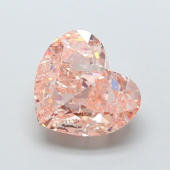 Loose Diamond - HEART 2.83ct Fancy Light Orangey Brown VS1: Loose Diamond - HEART 2.83ct Fancy Light Orangey Brown VS1 Source: This is a real non-mined Diamond that has been grown in a lab Shape: HEART Carats: 2.83 Color: Fancy Light Orangey Brown Certificatio